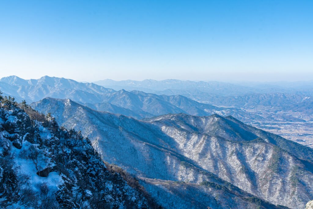 Deokyusan National Park in Winter